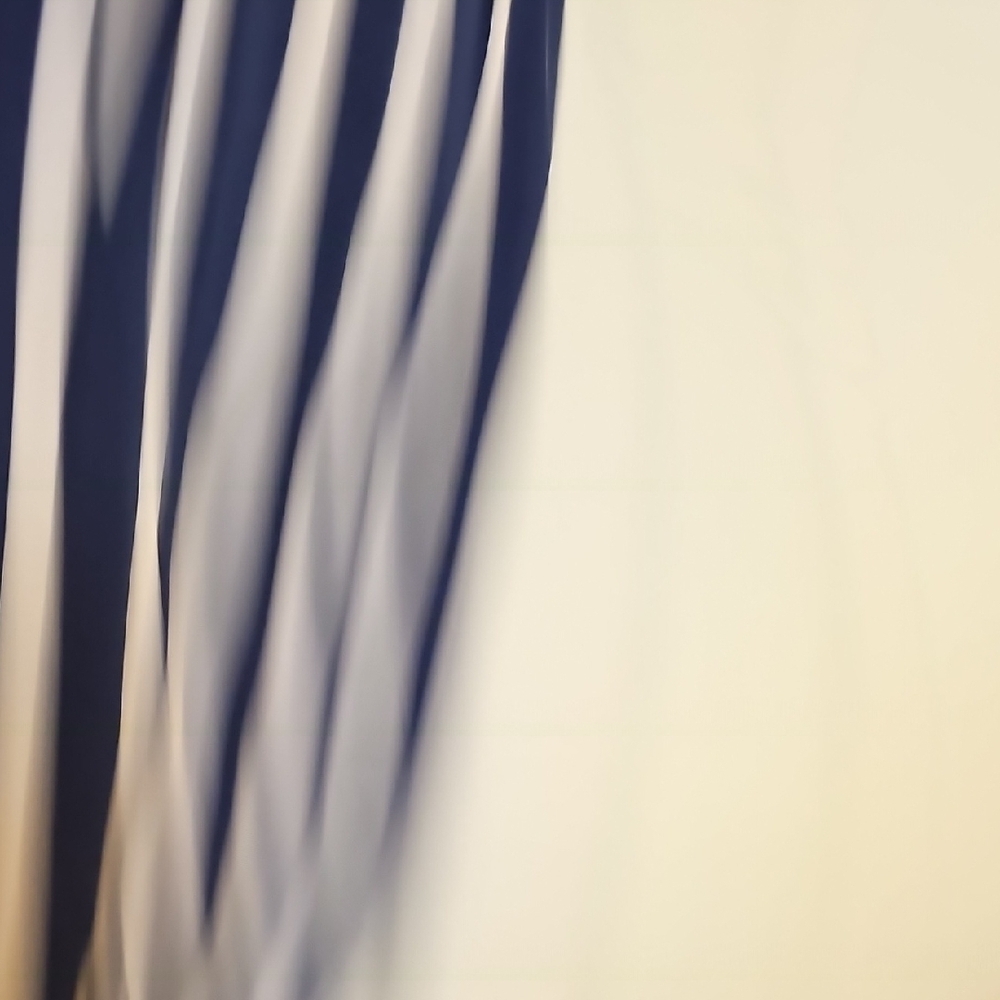 H&M Dark Blue and White Striped Women's Shorts - Picture 5 of 8